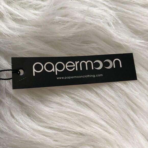 Papermoon‎ Womens Tank Top 3x Blue Floral Sleeveless Blouse Halter Neck NWT - Picture 7 of 8